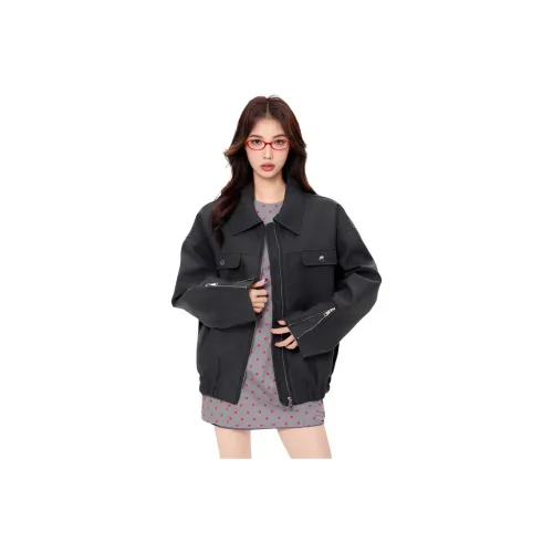 PZHK Женские кожаные куртки