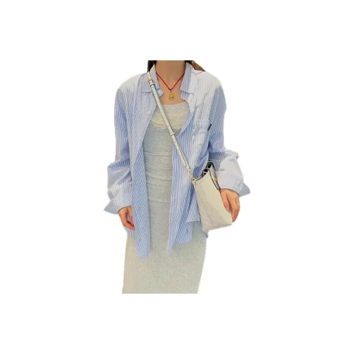 RDRE Синий Унисекс Рубашки