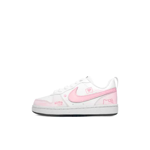 nike Court Borough Slip Resistant и Breathable Низкий Топ Детские Скейтбординги Подростки