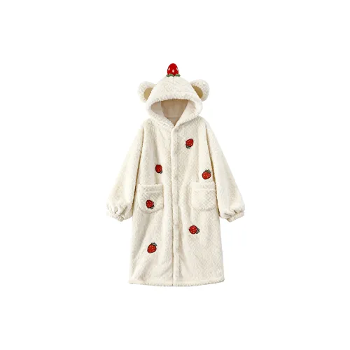 O'MESIK Абрикос Женские Банные халаты