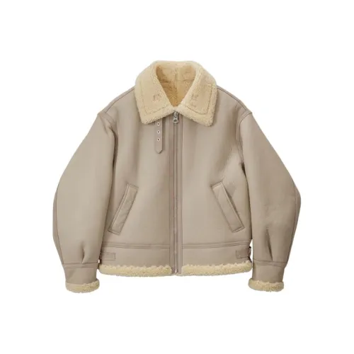 Graphpaper FW25 Sheep Mouton B 3 Пилотная Куртка Мужская