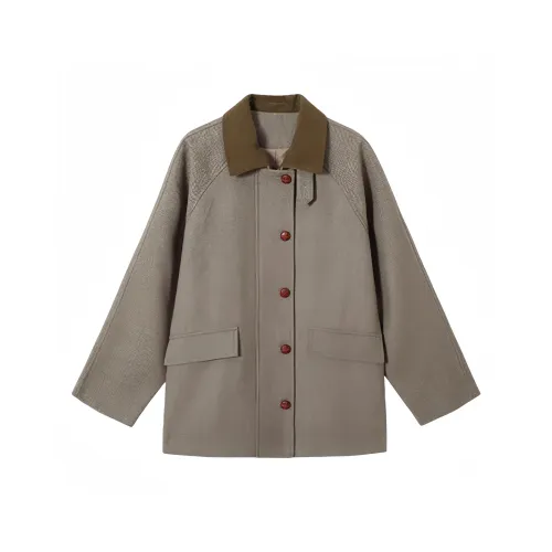 Aimilian Кофе Женские Пальто