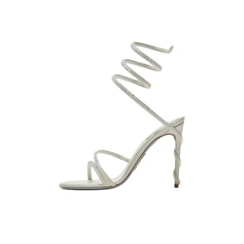 RENE CAOVILLA Margot One Ремешок Сандалии 10,5 см Женские Белые