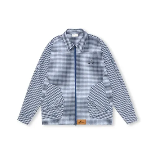 PAINT STAIN Синий Унисекс Куртки