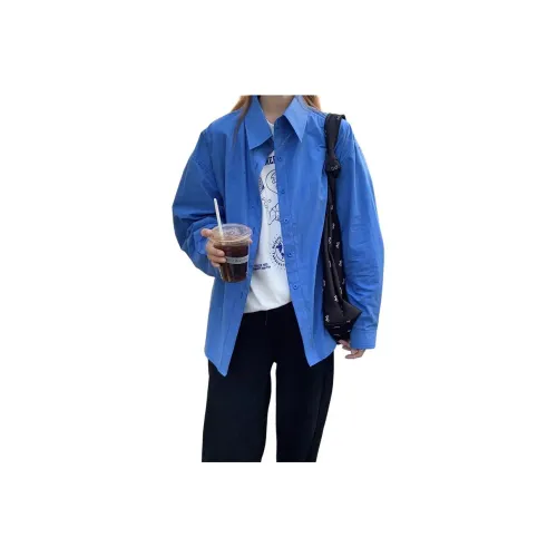 RDRE Синий Унисекс Рубашки