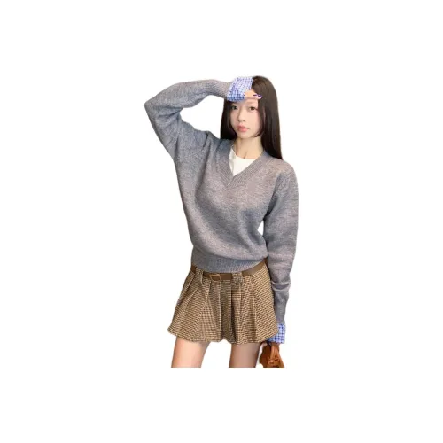 DOSOHEB Серый Женский Трикотаж