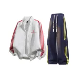 Белый, серый, вереск + темно-синий, синий, желтый, полоски, K