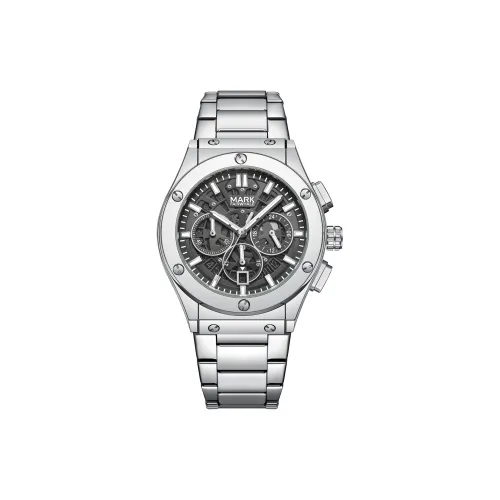 FAIRWHALE Кварцевый механизм металлический ремешок мужские часы черный циферблат