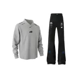 Одежда Набор (Серый топ + Черный низ)