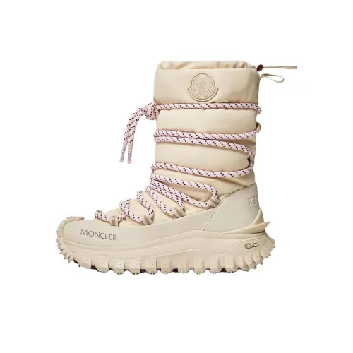 MONCLER Trailgrip AprèS 20cm Сноубутсы 4,5CM Женские Белые