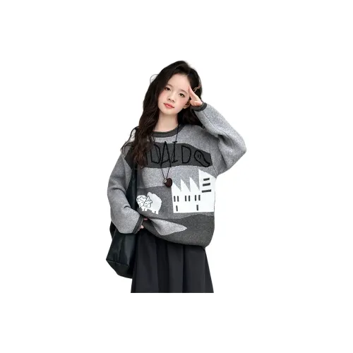 TELENT Lamb Jacquard Sweater KIDS Свитеры