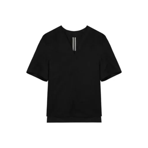 RICK OWENS совместный бренд Черные Женские T-рубашки