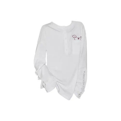 Aghr Белый Женские T-рубашки