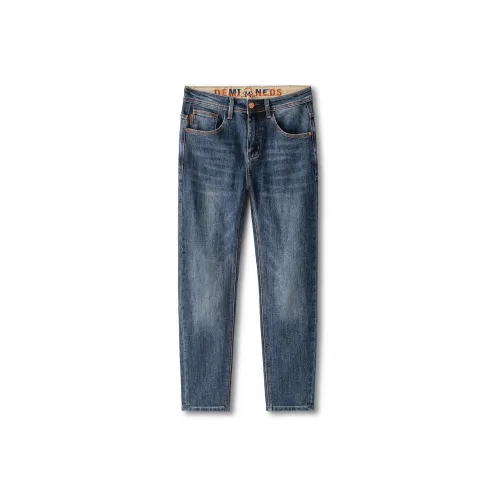 CHAORENBANG Синий Мужской Джинсы