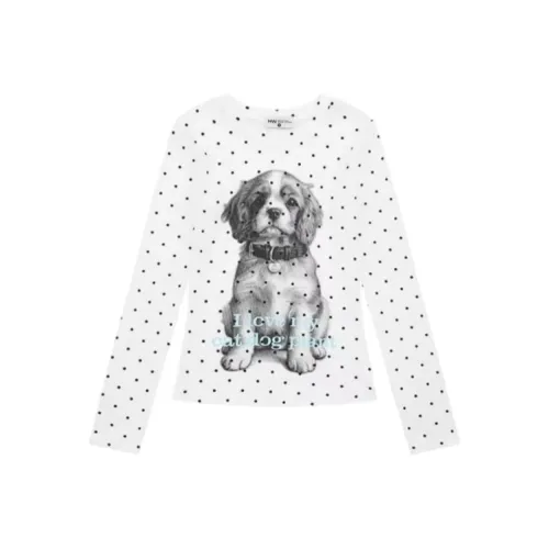 Wang Leshi Белые Женские T-рубашки