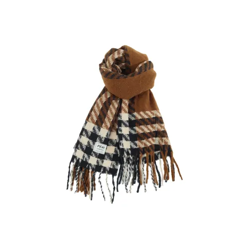 PEAK Полиэстеровый трикотаж Шарфы Женские