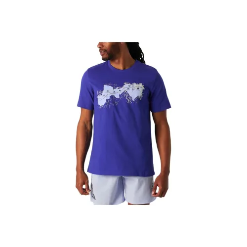 Adidas Boston Marathon 2025 Карта T Рубашка Мужская