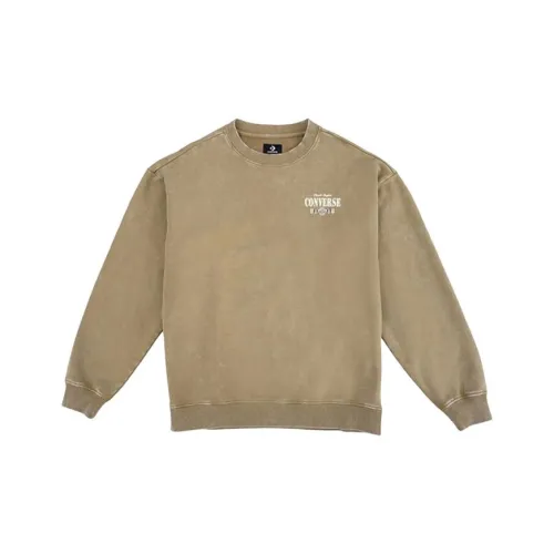 Converse Хаки Коричневый Унисекс Свитшоты