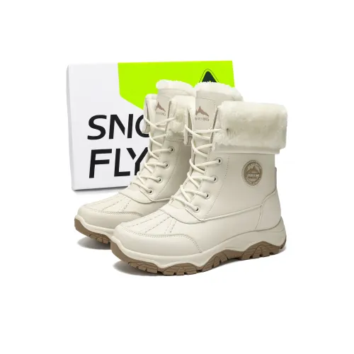 SNOW FLYING Зимняя тактическая ботинок коллекция Высокие сноубутсы Унисекс
