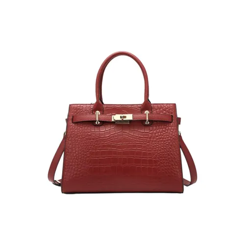 Bullrun Сумка из крупнозернистой текстуры коровьей кожи стандартная женская многоцветная