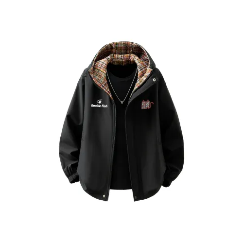 Двойная рыба Унисекс Куртки