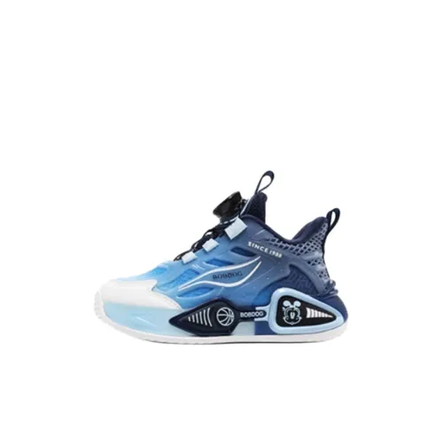 BOBDOG Slip-resistant Abrasion-resistant Breathable Low-Top Basketball Shoes for Kids BOBDOG Противоскользящие Износостойкие Дышащие Низкие Баскетбольные Кроссовки для Детей