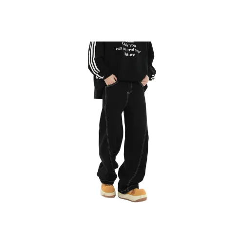 Humanism 1986 Черный Унисекс Джинсы