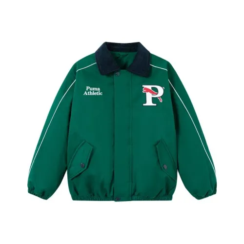 PUMA Темно-зеленый 40701 Kids Утеплённые куртки