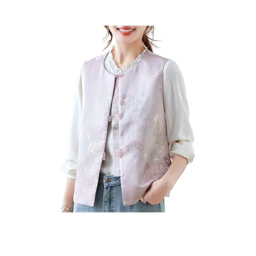 The Temptation Of The Muse Круглый вырез Жилет Женские