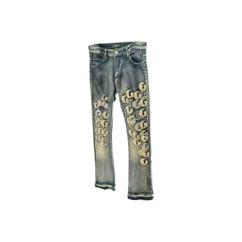 M17 STUDIO Blue Unisex Jeans