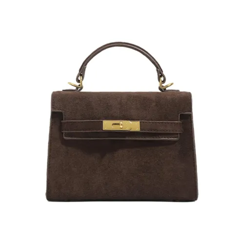 Chinllo ПУ (полиуретан) Сумка через плечо Стандартная Кофейно-коричневый СЕРЫЙ Черный