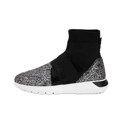 HOGAN ICUBE Ботильоны Женские Черный