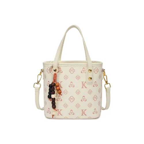 AUNG ПУ (полиуретан) Сумка Стандартная Белая Кофейная Коричневая