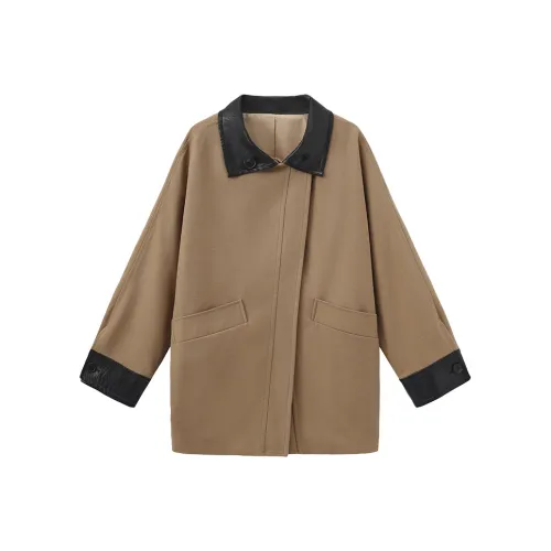 CUBIC Хаки Женская тренч-куртка