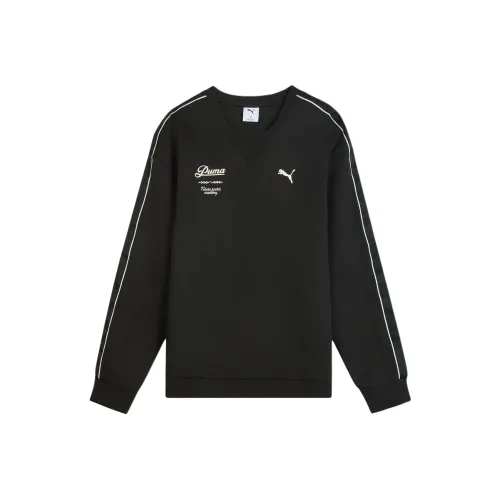 PUMA Retro Black 01 Men's Sweatshirts