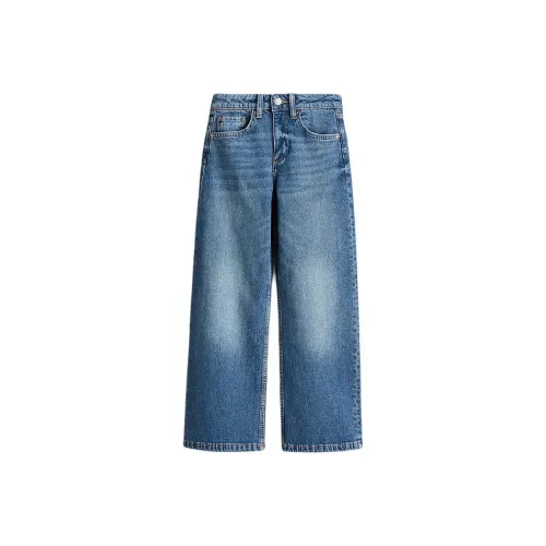 H M Джинсовый синий 021 Kids Джинсы