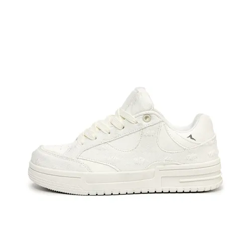 ATONGMU Скейтборд Кроссовки Низкие Черные и Белые Несовпадающие Мужские