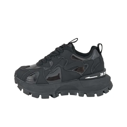 TELENT Противоскользящие Низкие Дышащие Кроссовки с Толстой Подошвой Женские