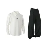 Комплект одежды (Белый топ + Черный низ)