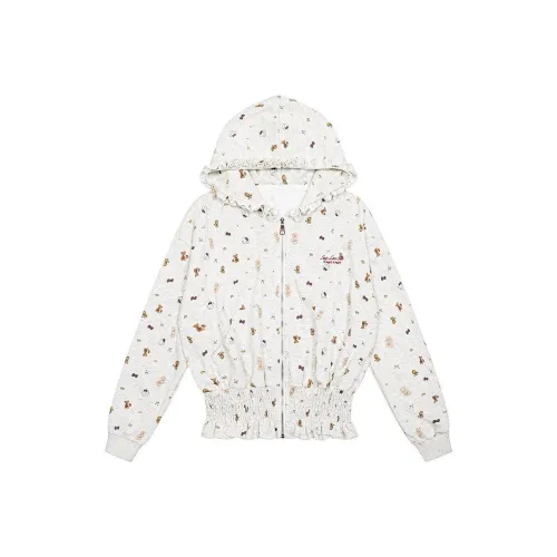 Amyway Белый Серый Женский Свитшот