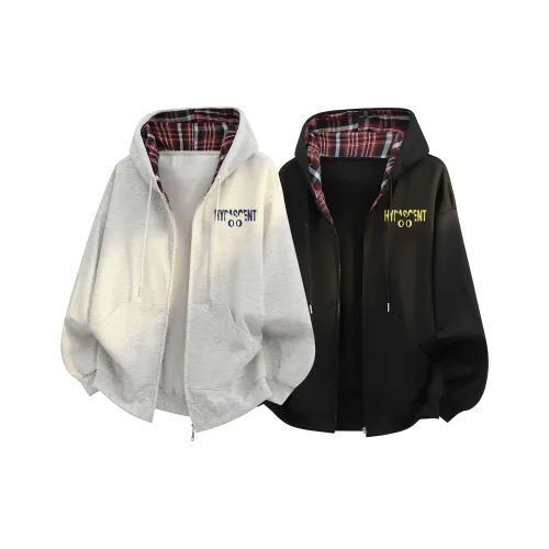 HYPASCENT Кардиган Свитшот Унисекс 2 упаковки