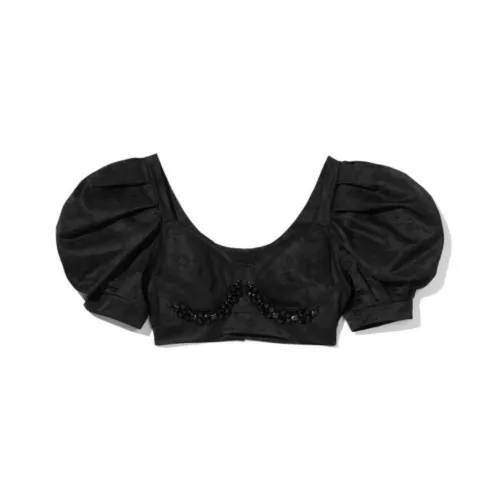 SIMONE ROCHA Черный Женский Короткий Топ