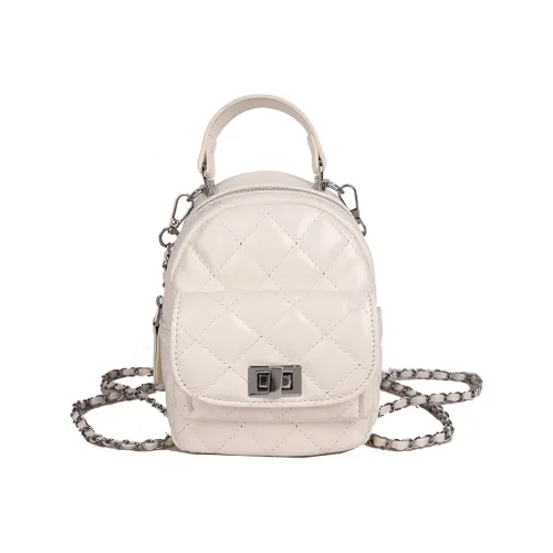 Chinllo ПУ (полиуретан) Рюкзак Стандартный Белый Серебряный Черный Желтый