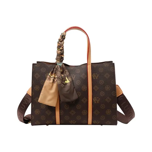 Meter Премиум Сумка Большая Емкость Плечевая Сумка Коричневая