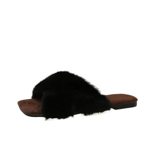 Puppytown Резиновый Дом Пушистые тапочки Женские