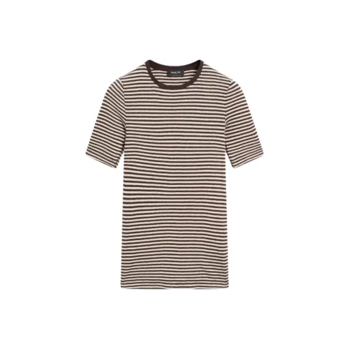 Massimo Dutti Коричневый Женские T-рубашки