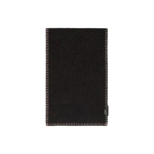 Lemaire Alpaca Вязаные Шарфы Унисекс Темные Чернила Коричневый