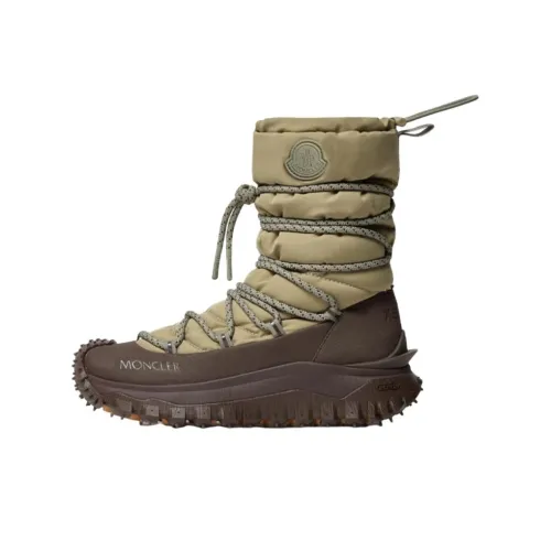 Moncler Trailgrip GT 20 см Сноубутсы 4,5 см Мужской Бежевый