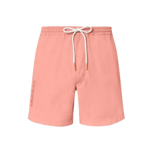 ECOALF Кораллово-розовые мужские плавательные шорты
