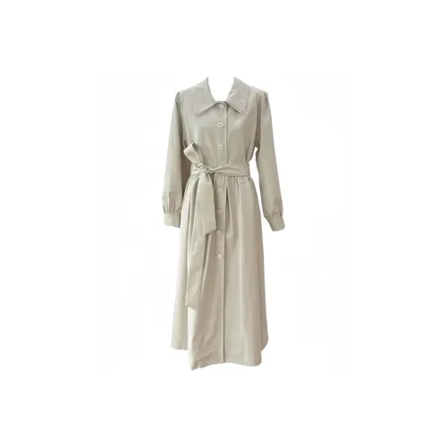 Incolore Длинное платье с длинными рукавами женское